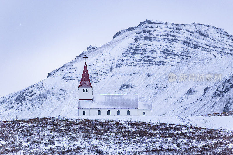 Vík i Myrdal Church Iceland